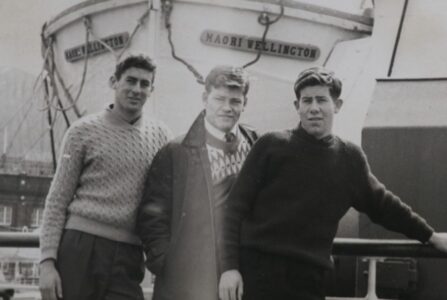 Boys on a boat