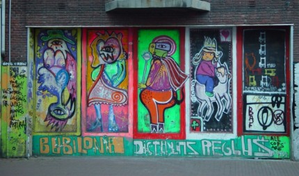 Arty graffiti
