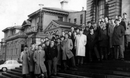 Steps of Parliament - check out the background!!