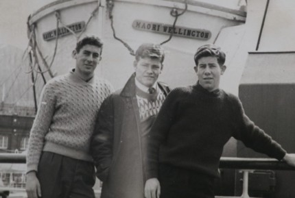 Boys on a boat.