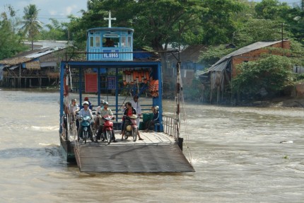 Mekong River Ferry