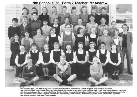 Levin North School  Form 2 (1958)