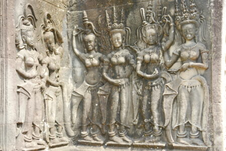 Detail from Angkor Wat - the mother of all temples - Cambodia