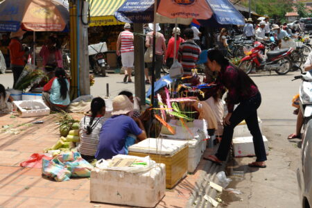 Downtown, Sein Reap, Cambodia