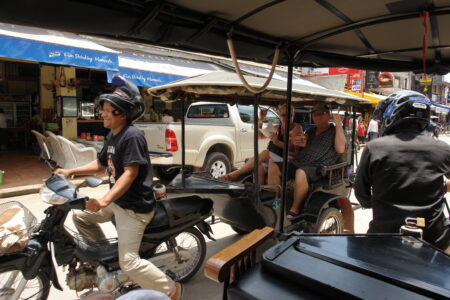 Downtown, Sein Reap, Cambodia