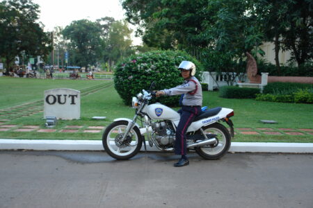 Cambodian tourist police Cambodia - Tourist Police Officer May 2013 - Ray Lovell