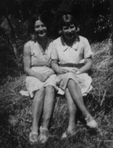 Sylvia and Pat on Island