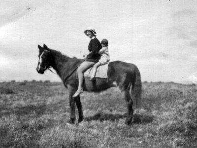 Sylvia does rides on Kapiti