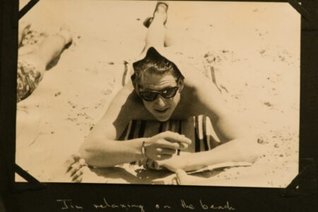 Jim relaxing on the beach
Jim Burrows - Rest in Peace